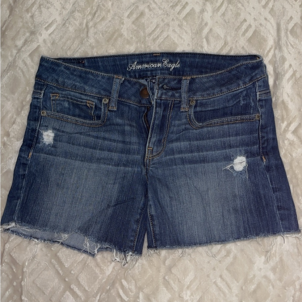 American Eagle Stretch Denim Shorts Women’s Size 6